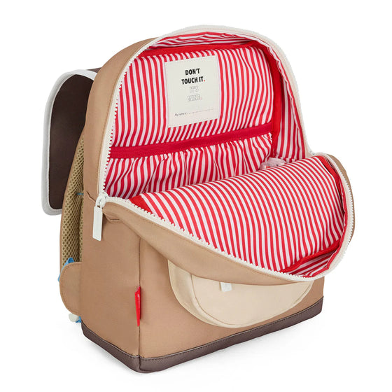 Sac à dos enfant Hello Hossy Mini Walnut beige jaune et marron