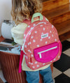 Sac à dos Peachy Bloom Hello Hossy rose fleuri pour enfants de 2 à 5 ans