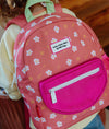 Sac à dos Peachy Bloom Hello Hossy rose fleuri pour enfants de 2 à 5 ans
