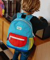 Sac à dos Sky Pop Hello Hossy bleu ciel et orange pour enfants de 2 à 5 ans