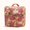 Sac à dos enfant Apaches Suji Bloom imprimé floral rose sur fond beige