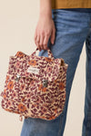 Sac à dos enfant Suji Cœur Flamingo Apaches Collections matelassé imprimé floral rose