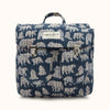 Sac à dos enfant Apaches Suji Ours bleu marine avec imprimé ours crème
