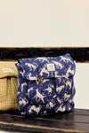 Sac à dos enfant Suji Pongo Milky Way Apaches Collections bleu matelassé imprimé félins