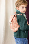 sac à dos Suji Tigro Rust Apaches Collections – sac enfant et adulte en coton matelassé pratique et tendance