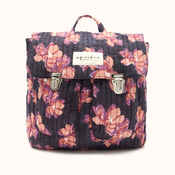 Sac à dos Suji Violeta Navy Apaches Collections pour enfant.