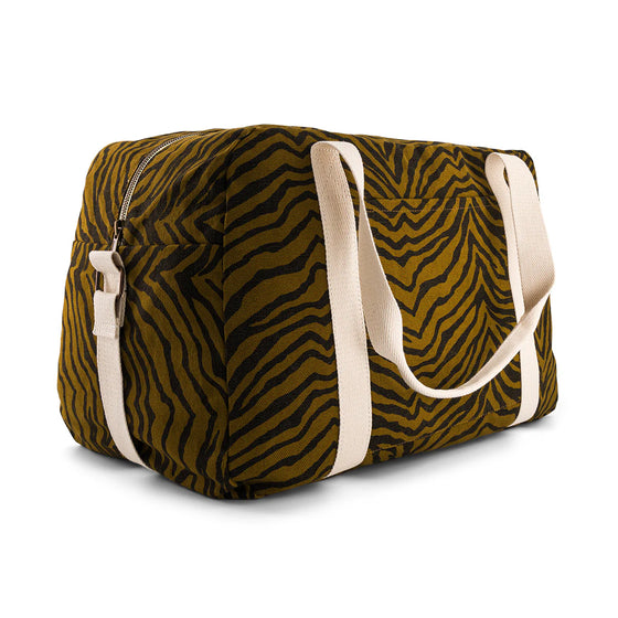 Sac à langer zébré tapenade modèle Raphaël de Rose in April