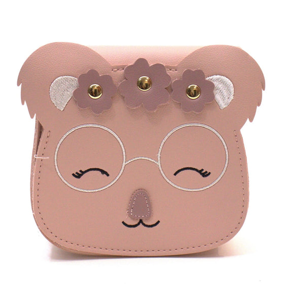 sac bandoulière yumi le koala rose, Yuko. 