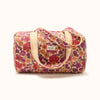Sac Buddha Apaches Joy fleuri – sac week-end matelassé coton fleuri rose violet