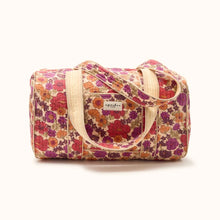  Sac Buddha Apaches Joy fleuri – sac week-end matelassé coton fleuri rose violet