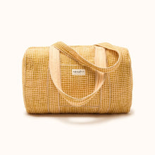  Sac Buddha Apaches motif Mosaic jaune moutarde – sac matelassé coton