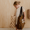 sac cabas XL Atelier Wagram Bonjour l'amour motif cœurs