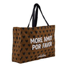  sac cabas XL Atelier Wagram More Amor Por Favor motif cœurs