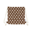 sac à cordons enfant motif cœurs caramel - Atelier Wagram