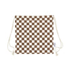 sac à cordons enfant motif damier - Atelier Wagram