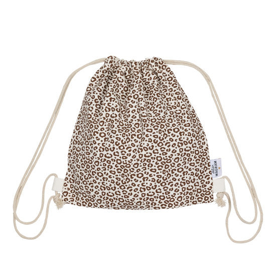 sac à cordons enfant motif léopard - Atelier Wagram