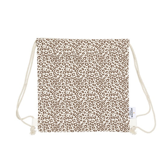 sac à cordons enfant motif léopard - Atelier Wagram