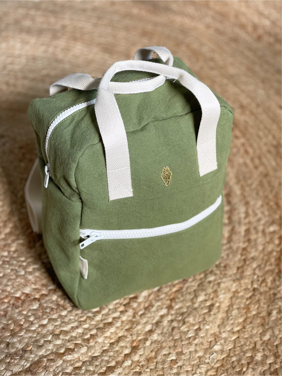 Sac à dos Noé Olive Milinane. Sac à dos pour enfant maternelle. Rentrée scolaire.