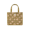 Sac Karan Pallavi Olive Apaches Collections - cabas matelassé à motif fleuri pour familles et enfants