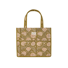  Sac Karan Pallavi Olive Apaches Collections - cabas matelassé à motif fleuri pour familles et enfants