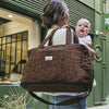Sac à langer 24/48h léopard noir Bebel.