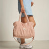 Sac à langer Comme un Bonbon vieux rose en gaze de coton - Bebel