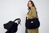 sac à langer Middle lin réglisse Bebel