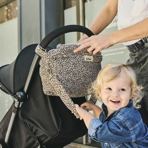 Sac à langer organisateur Mini Léopard Bébel pour poussette – Ma Biche concept store