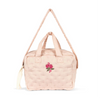 Sac à langer poupée cameo rose brodé - Konges Slojd