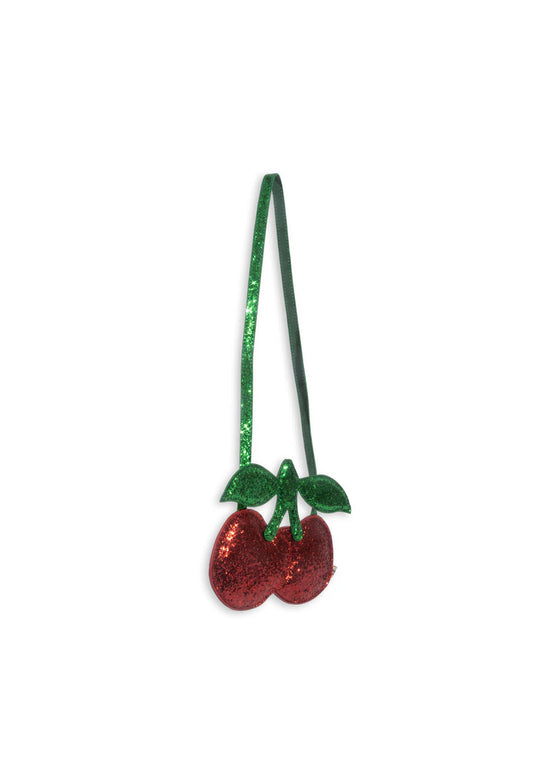 Sac porte-monnaie enfant cerise pailleté Konges Slojd – Ma Biche concept store