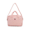 sac pour poupées powder pink check, konges slojd. 