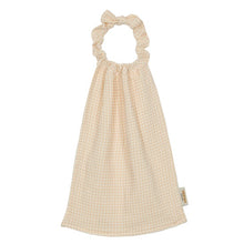  Serviette de cantine en gaze petits carreaux Atelier Wagram personnalisable.
