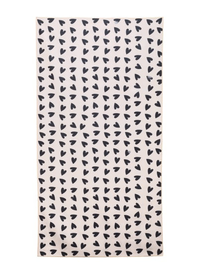 serviette microfibres personnalisable Atelier Wagram perle