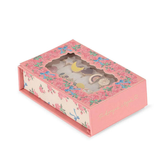 Coffret 12 bagues réglables enfant Konges Slojd