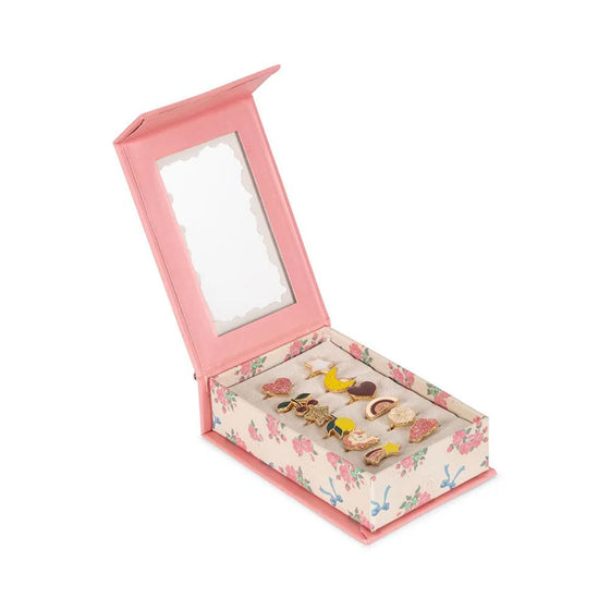 Coffret 12 bagues réglables enfant Konges Slojd