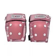  Set protections Globber rose pastel – Genouillères enfant