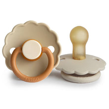  Set de 2 tétines Daisy Bloom Desert Cream Frigg.