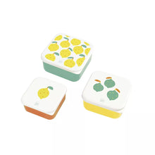  Set de 3 boites à goûter - Les Citrons - Petit Jour