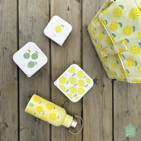 Set de 3 boites à goûter - Les Citrons - Petit Jour