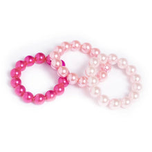  Set de 3 bracelets en perles rose Ratatam.
