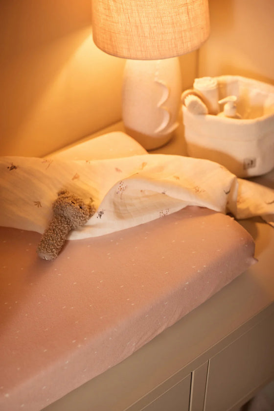 Lot de 3 langes en gaze de coton 70x70 cm Jollein motif Jungle Jambo – doux et respirants pour bébé