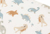 Lot de 3 langes en gaze de coton 70x70 cm Jollein motif Roarsome dinosaures – doux et pratiques pour bébé