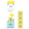 Set de 4 cubes lumineux Alex Jaune Glo Pals.