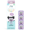 Set de 4 cubes lumineux Lila Violet Glo Pals.