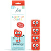 Set de 4 cubes lumineux Sammy rouge Glo Pals.