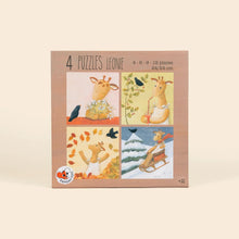  Set de 4 puzzles évolutifs Léonie Egmont Toys pour enfants dès 2 ans