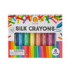Set 8 crayons de cire Silk Crayons Tiger Tribe pour enfant dès 3 ans