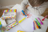 Set 8 crayons de cire Silk Crayons Tiger Tribe pour enfant dès 3 ans