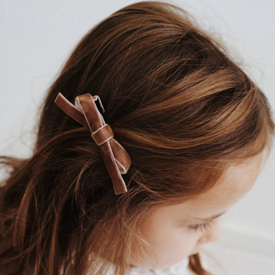 Set de barrettes Caramel Gentil Coquelicot.