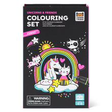  Set de coloriage fluorescent Licornes & Friends Tiger Tribe pour enfants – Ma Biche concept store